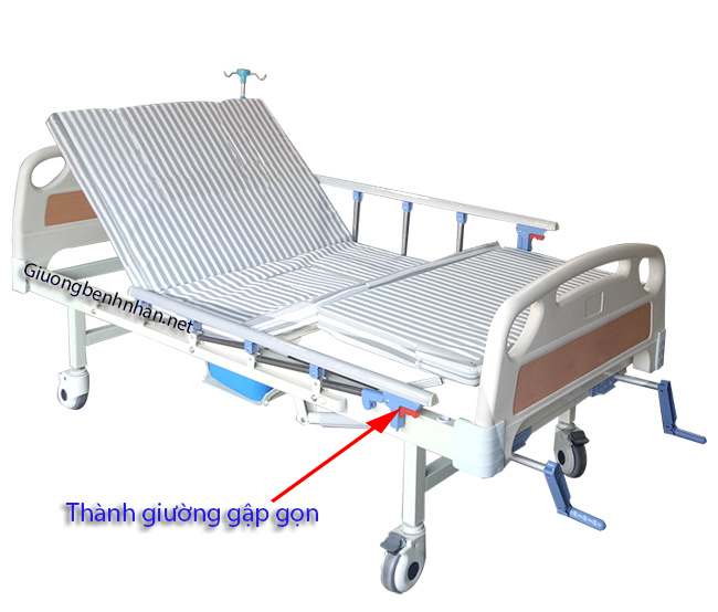 Giường bệnh 3 tay quay